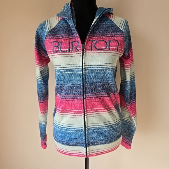Burton Mutli Color Full Zip/Hoodie Women's Size Small. - Picture 1 of 6